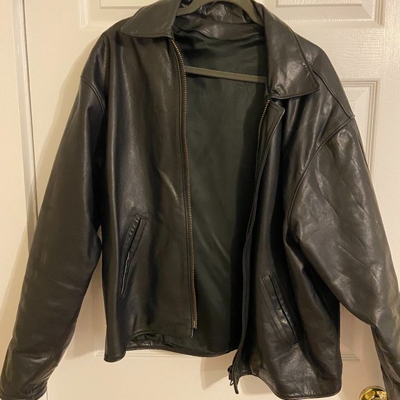 Fauz Leather Jacket - Picture 1 of 2